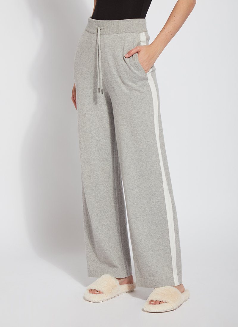 Feliz Cotton/Cashmere Lounge Bottom - Grey Melange - SALE