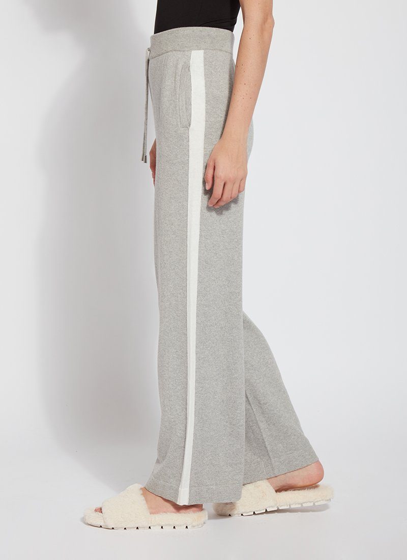 Feliz Cotton/Cashmere Lounge Bottom - Grey Melange - SALE