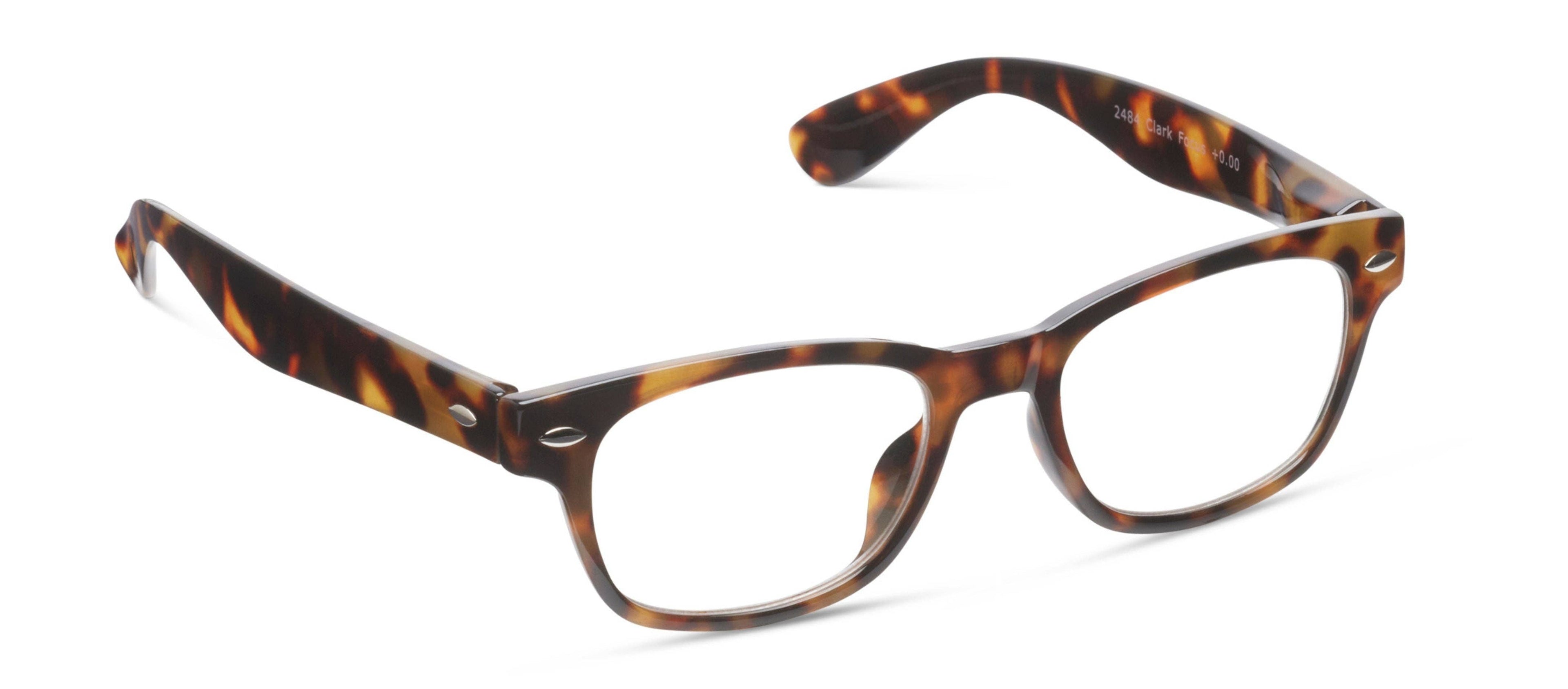 Clark Focus (Blue Light): Tortoise / Reading / 1.50