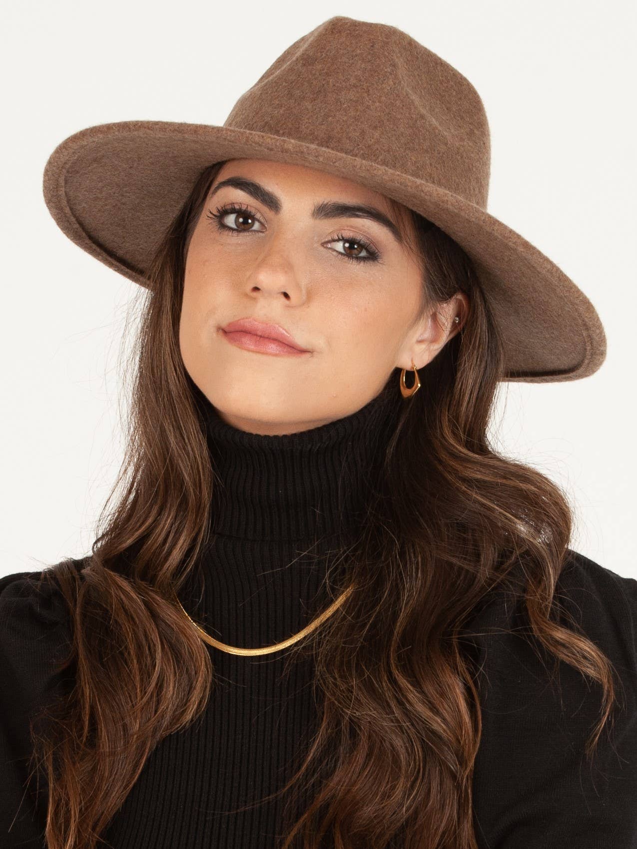 Tatum Fedora - BROWN SUGAR