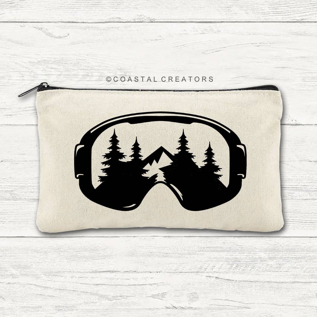 Canvas Multi-Purpose Zipper Bag