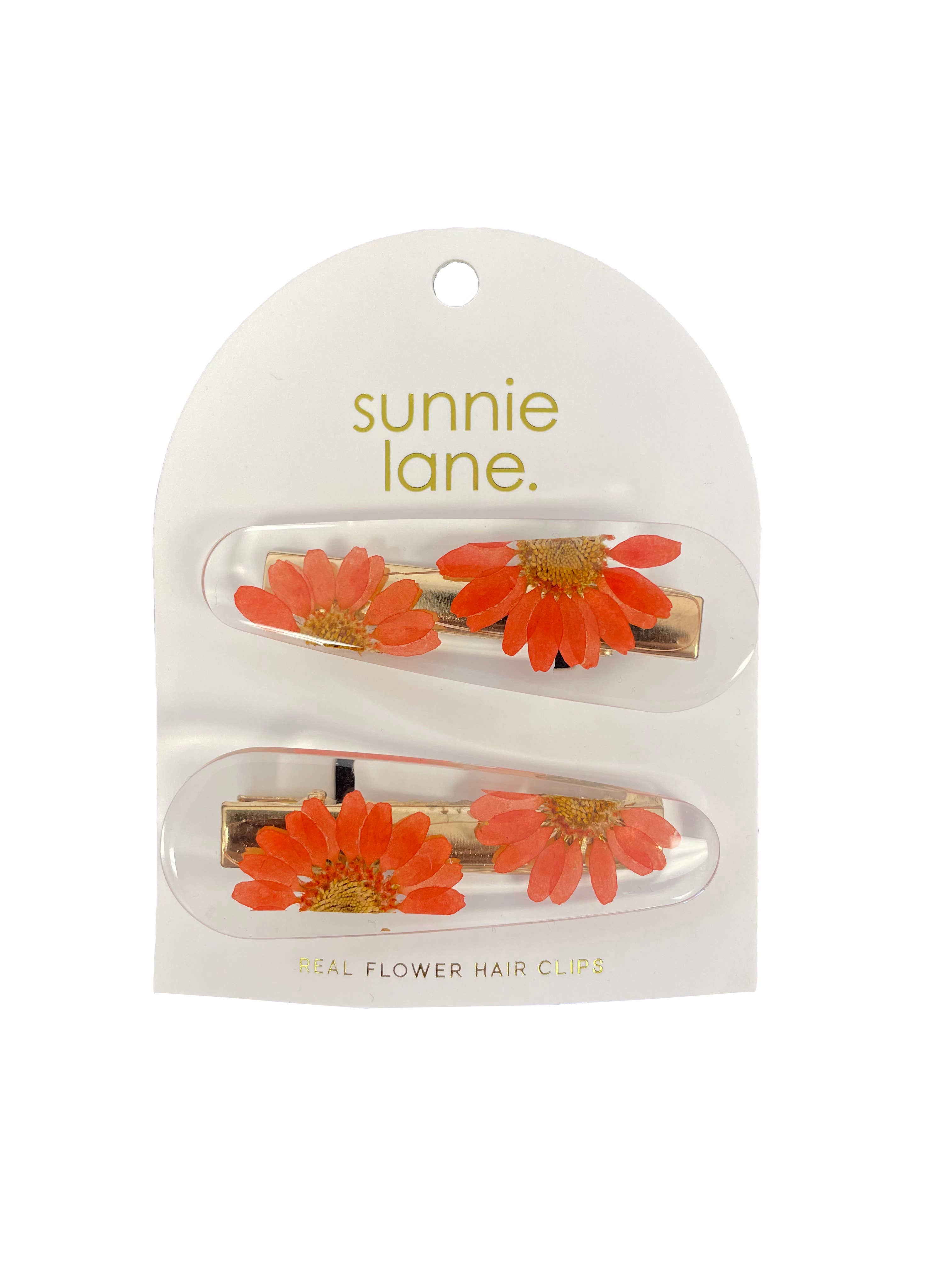Flower Hair Clip - Real Pressed Flowers