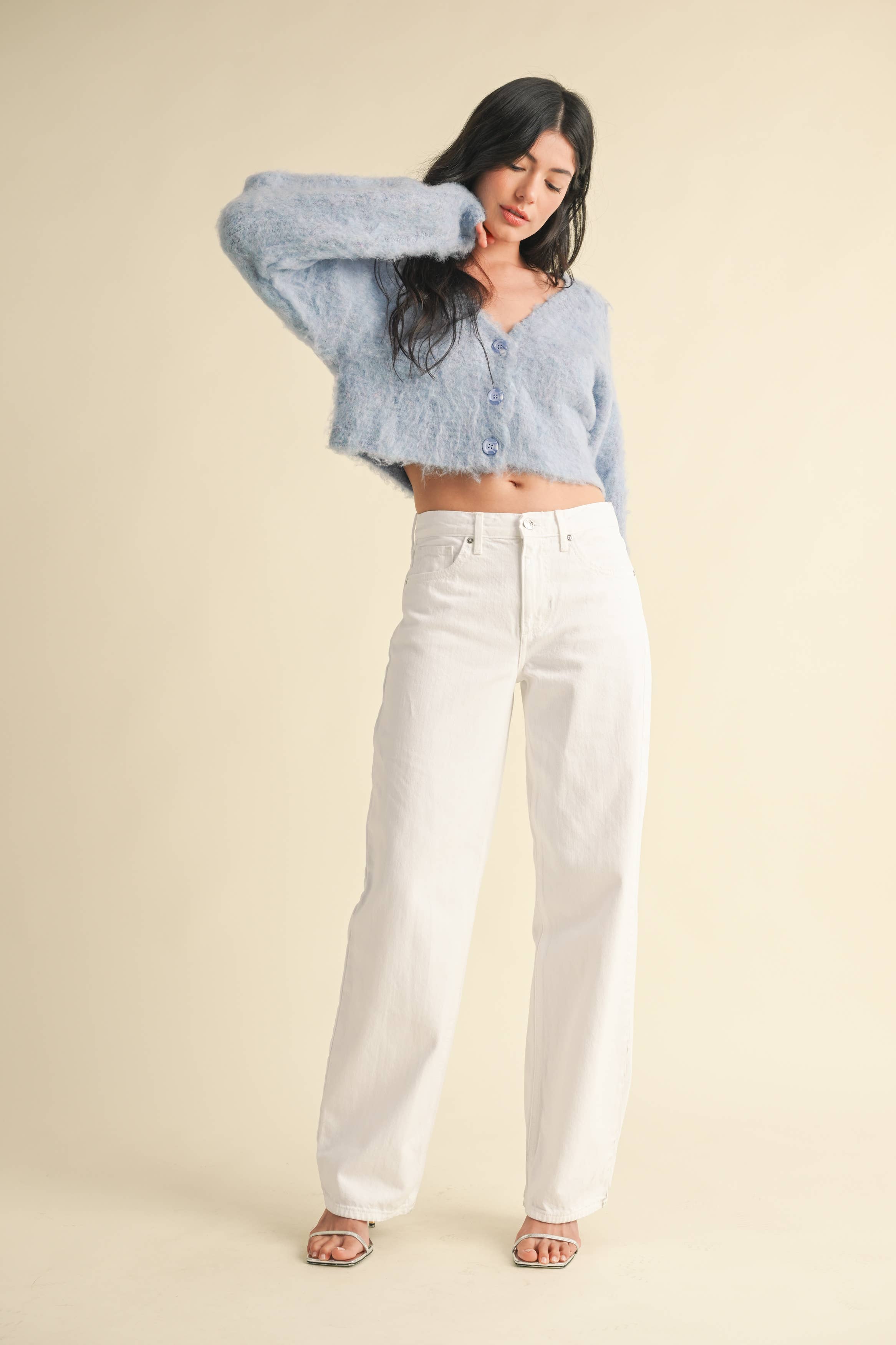 Relaxed Straight Leg - Optic White - SALE
