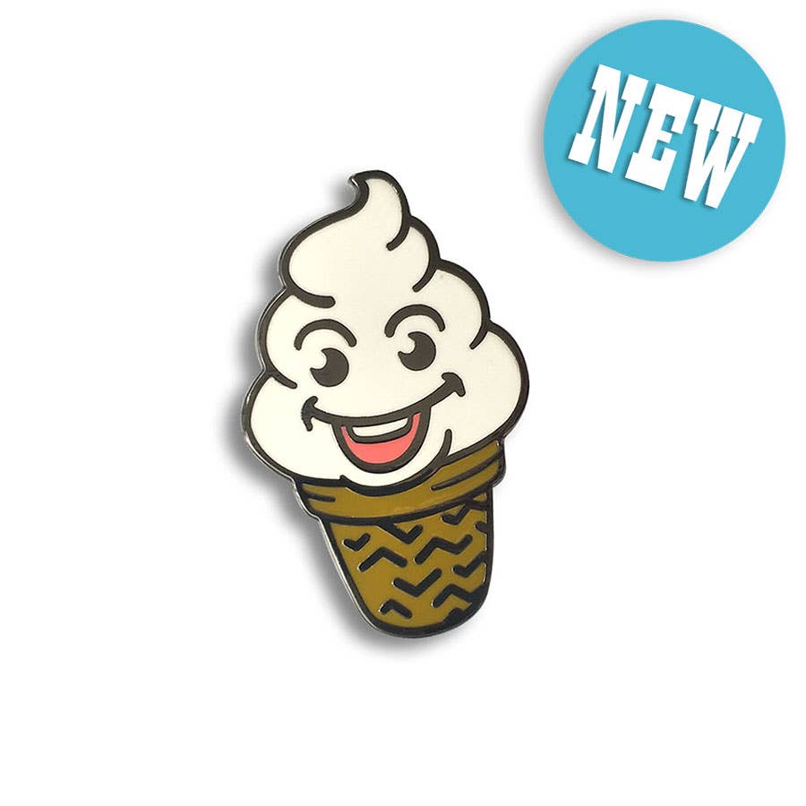 Enamel Pin - Ice Cream