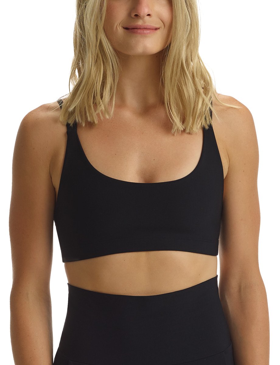 Butter Yoga Bralette - Black - SALE