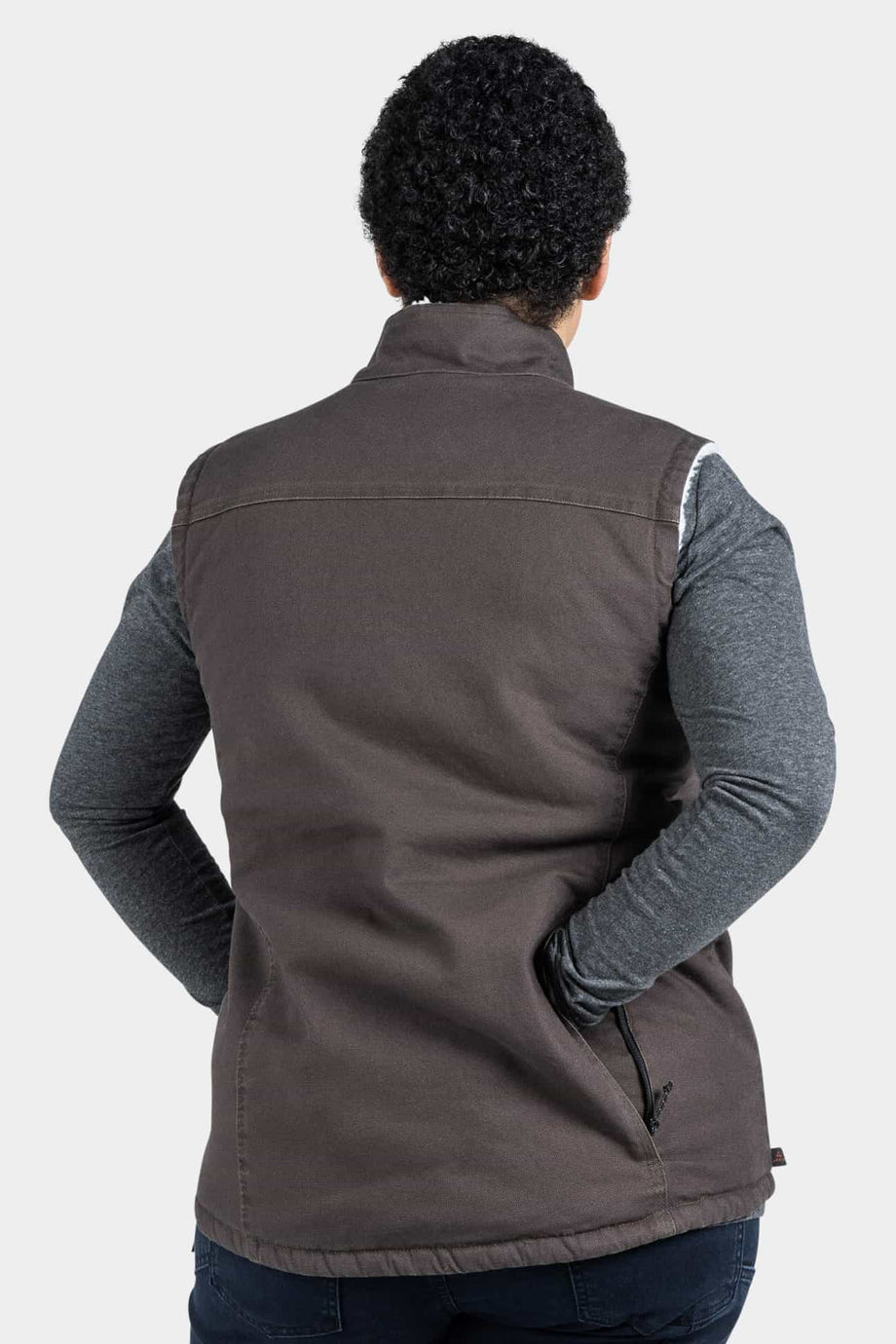 Old School Work Vest - Kodiak Brown