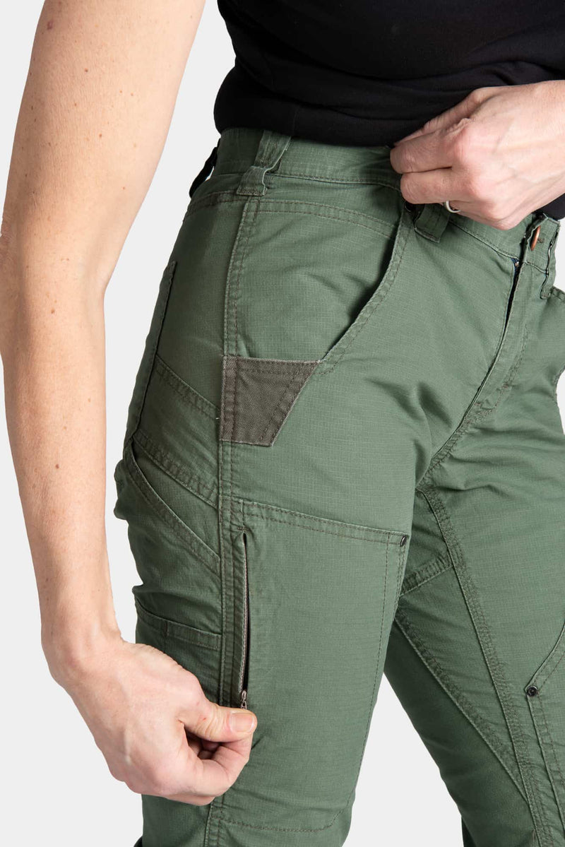Britt X Ultralight Work Pant - Lichen Green Ripstop