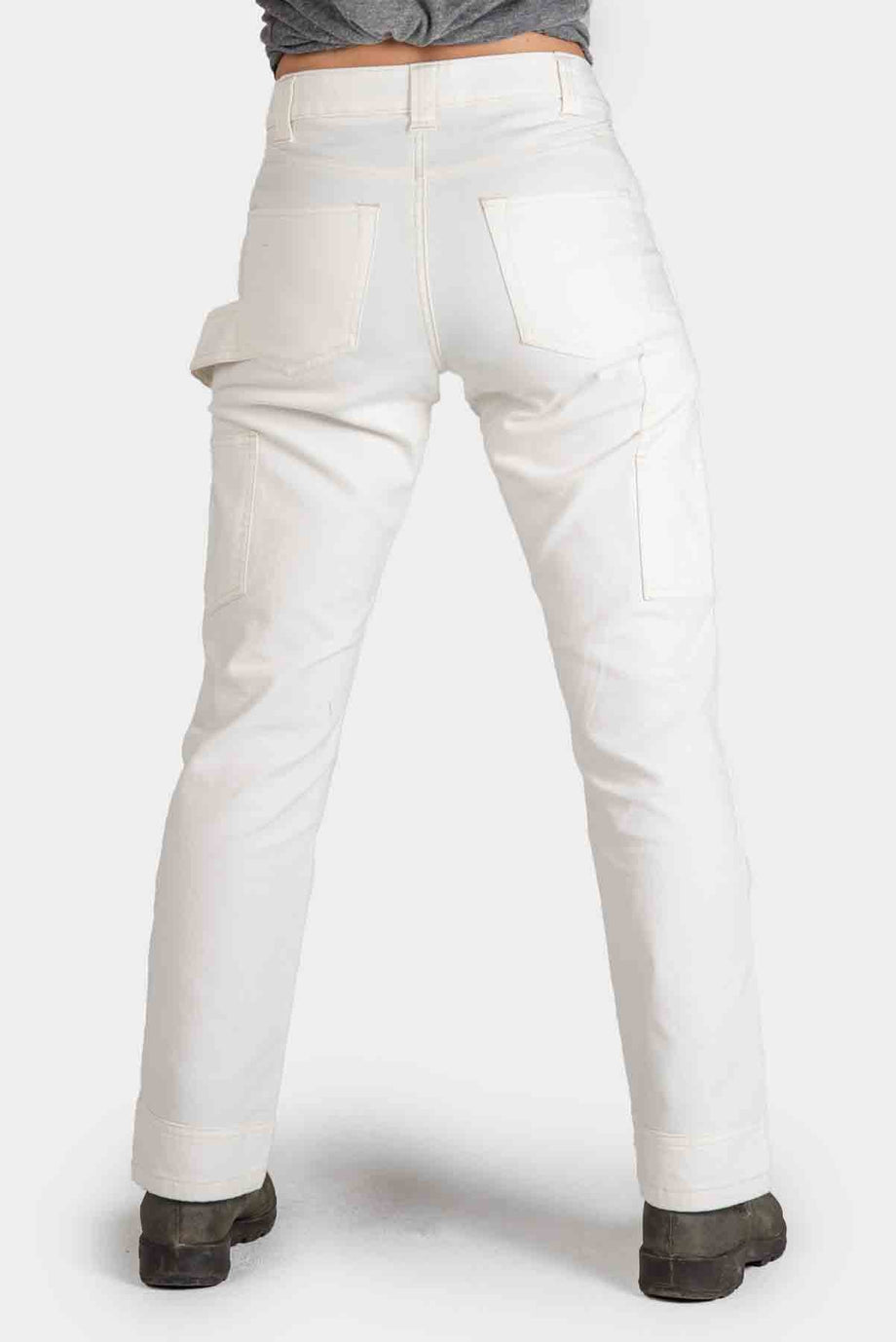 Anna Task Pant - Painter's White