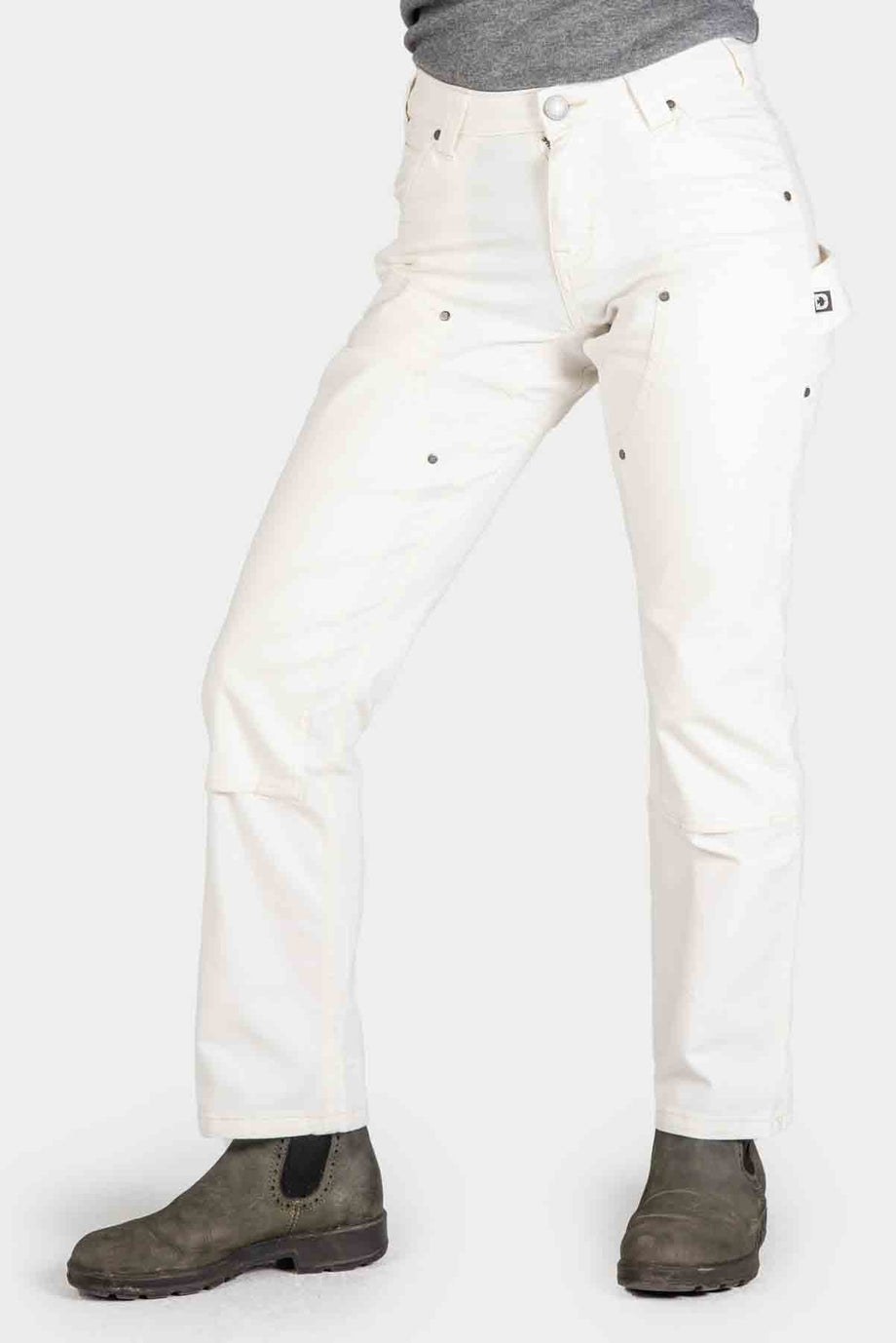 Anna Task Pant - Painter's White