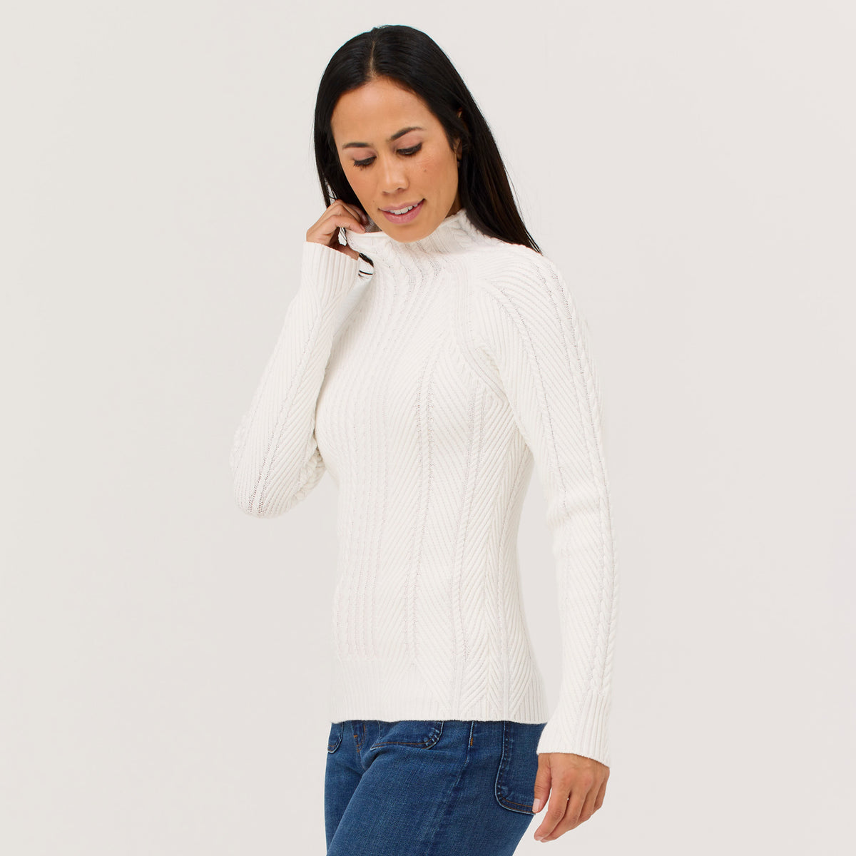 Lydia Mockneck Sweater