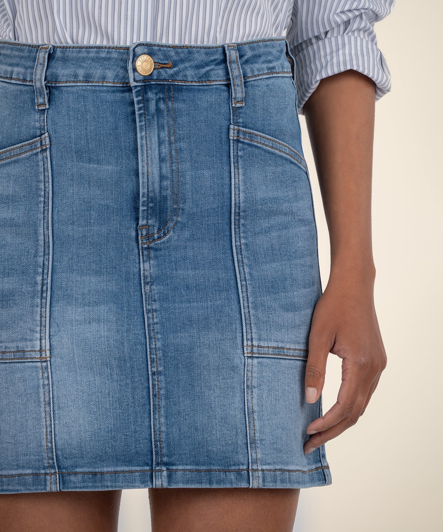 Hayden Skirt - Competence W/Med Base Wash