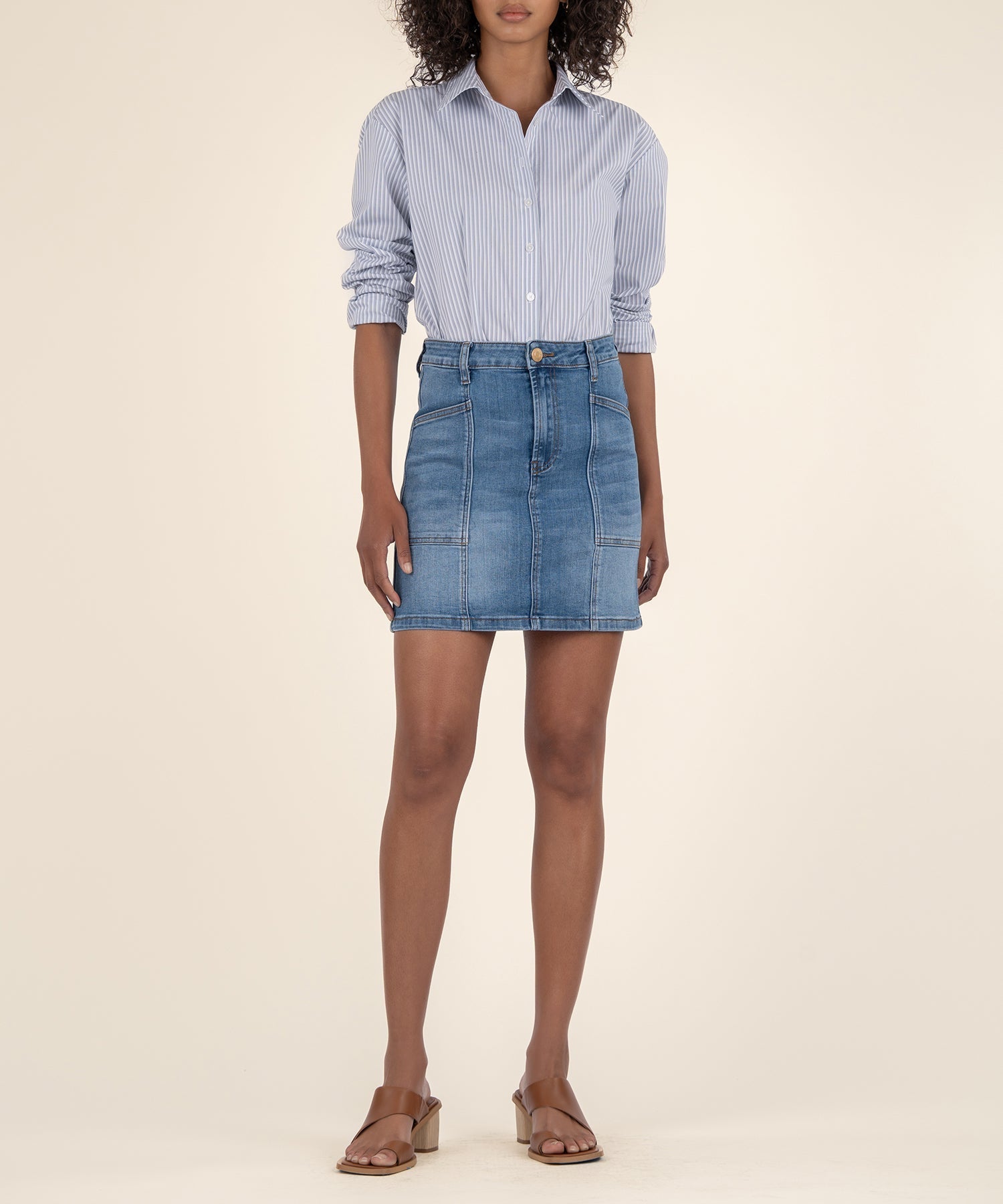 Hayden Skirt - Competence W/Med Base Wash