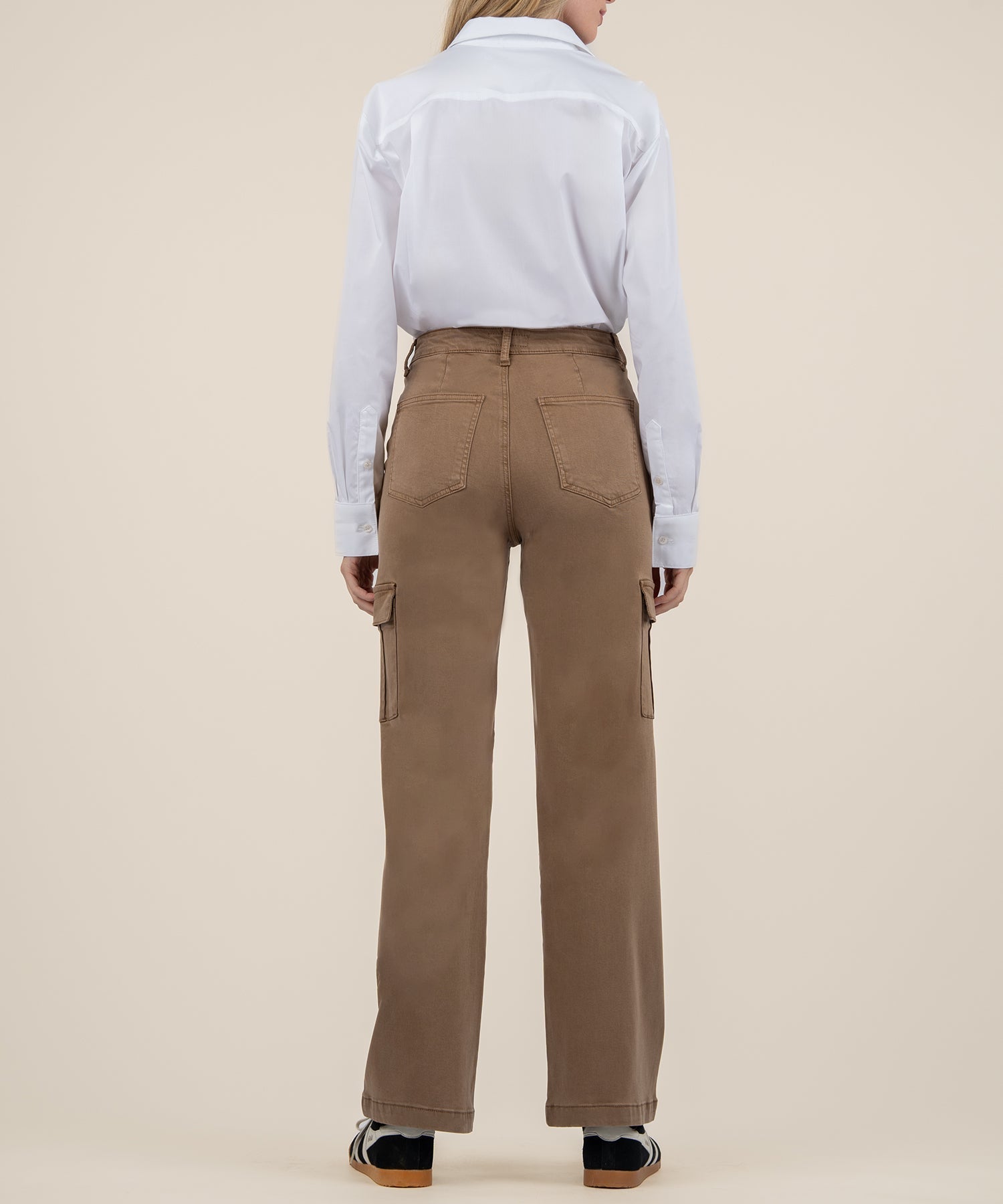 Miller High Rise Wide Leg Pants - Camel