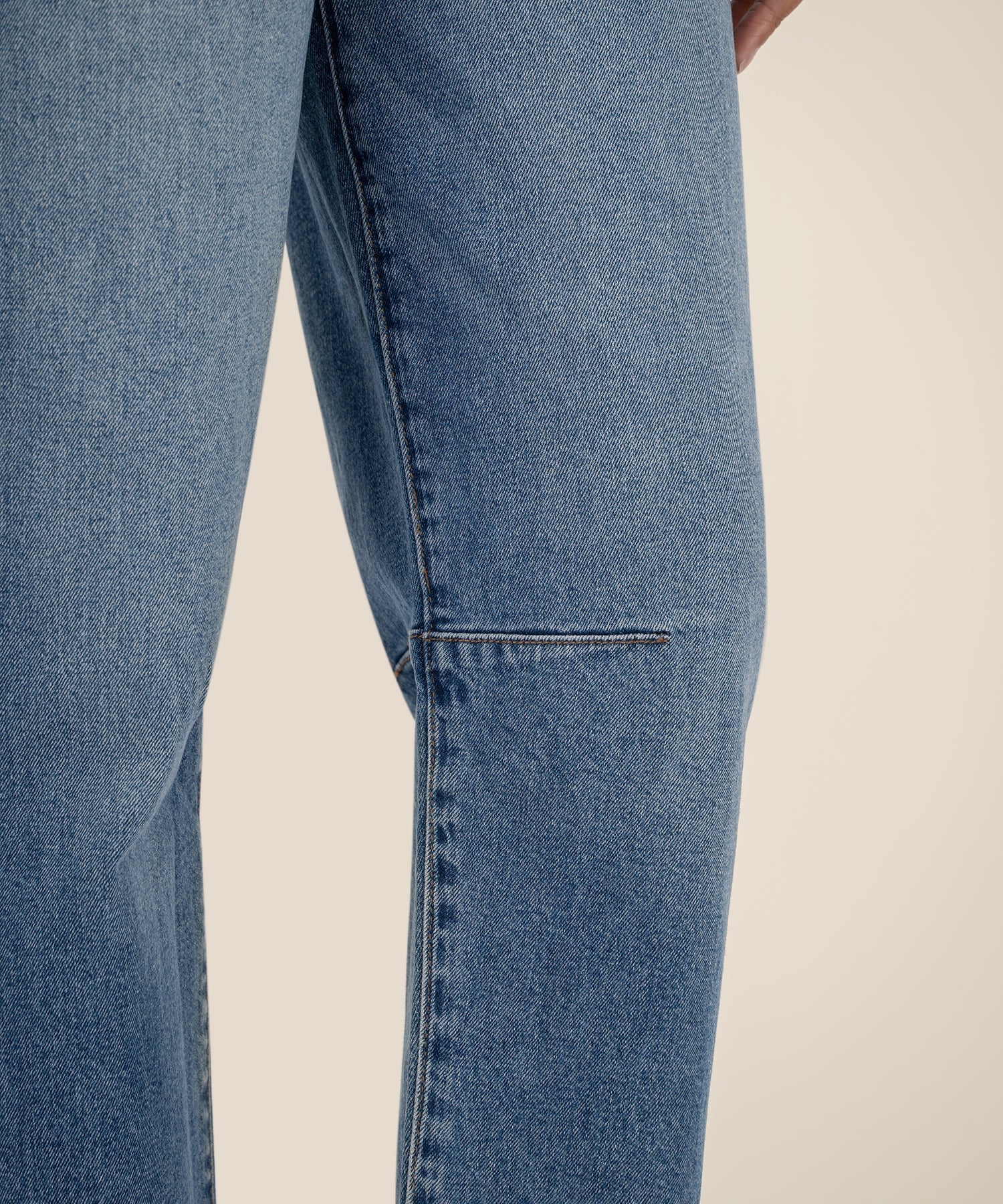 Ashley High Rise Slouchy Barrel Straight Leg - Improving W/Med Base Wash