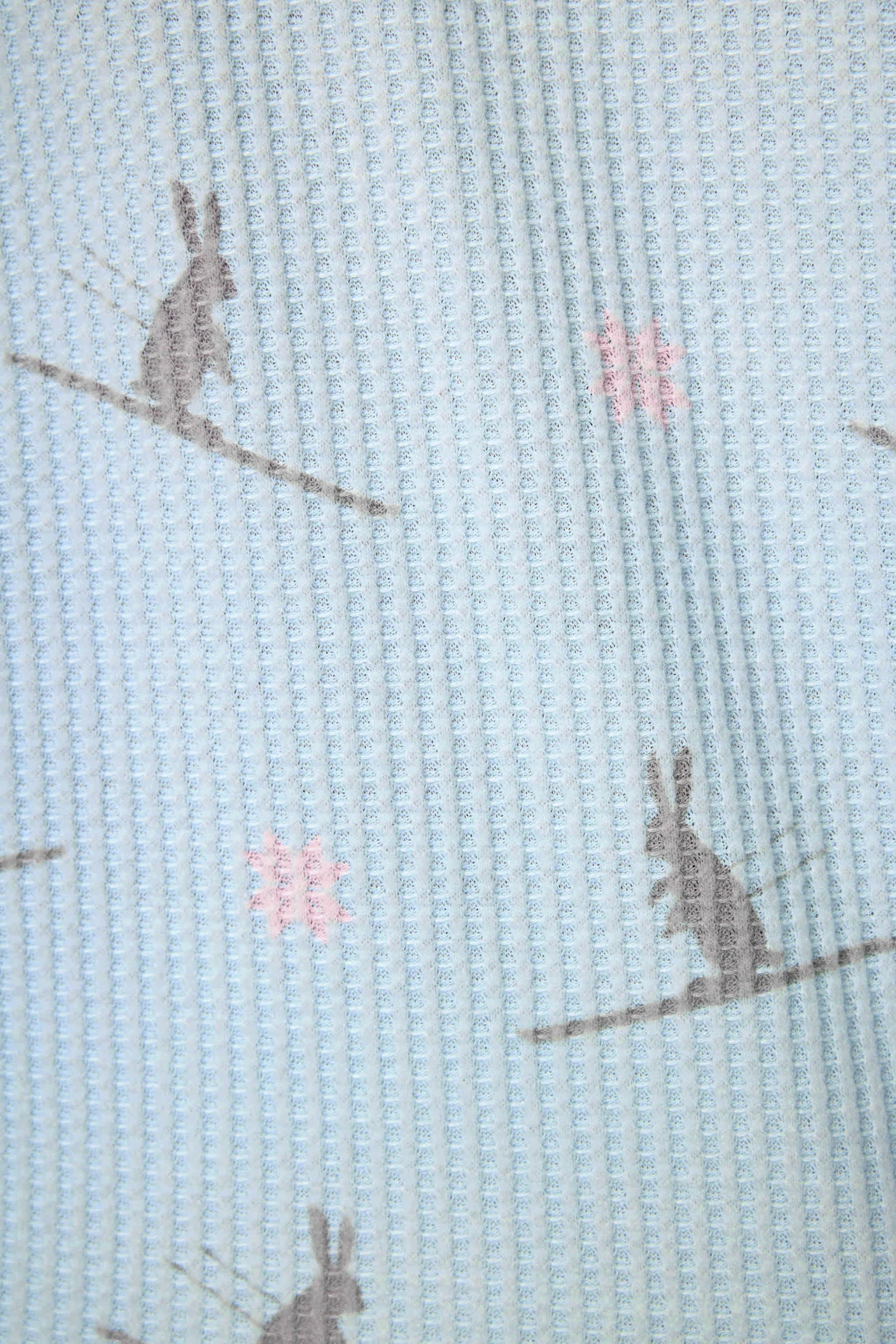 Ski Jammies Classic Set - Blue Ski Bunnies