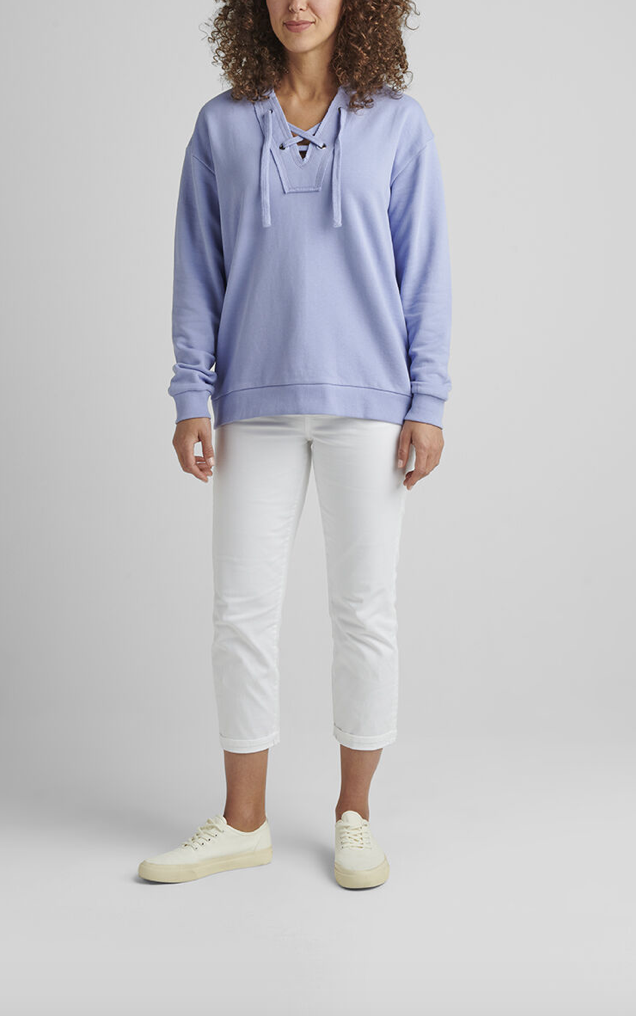 The Lace Up Hoodie