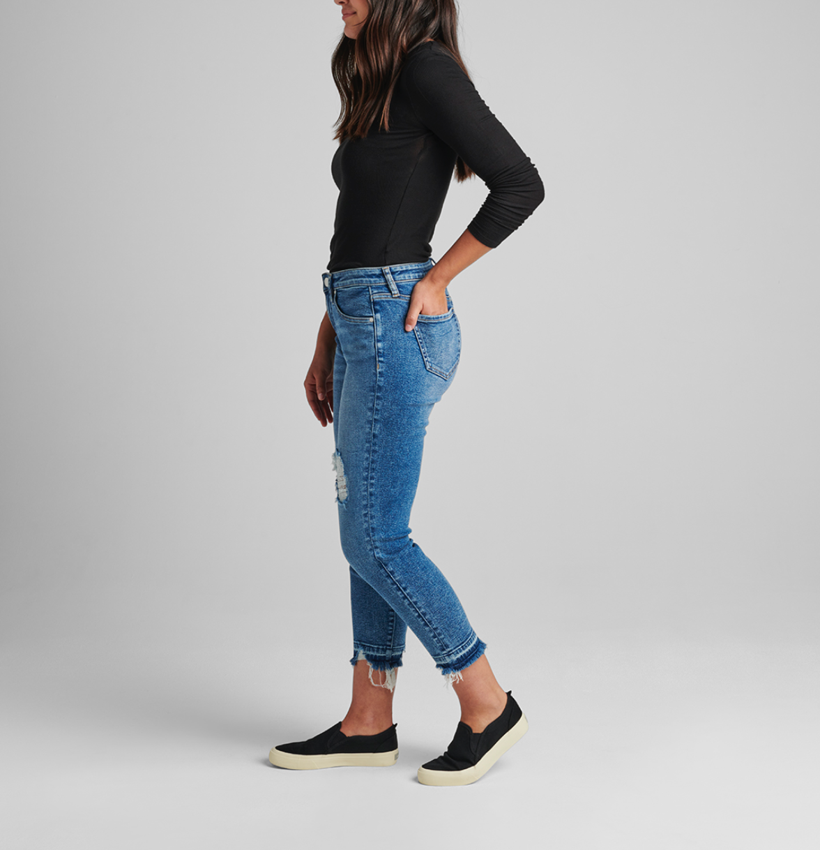 Carter Mid Rise Girlfriend - Savannah