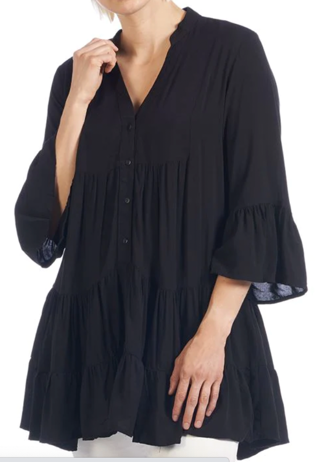 Harlan Ruffle Tier Tunic