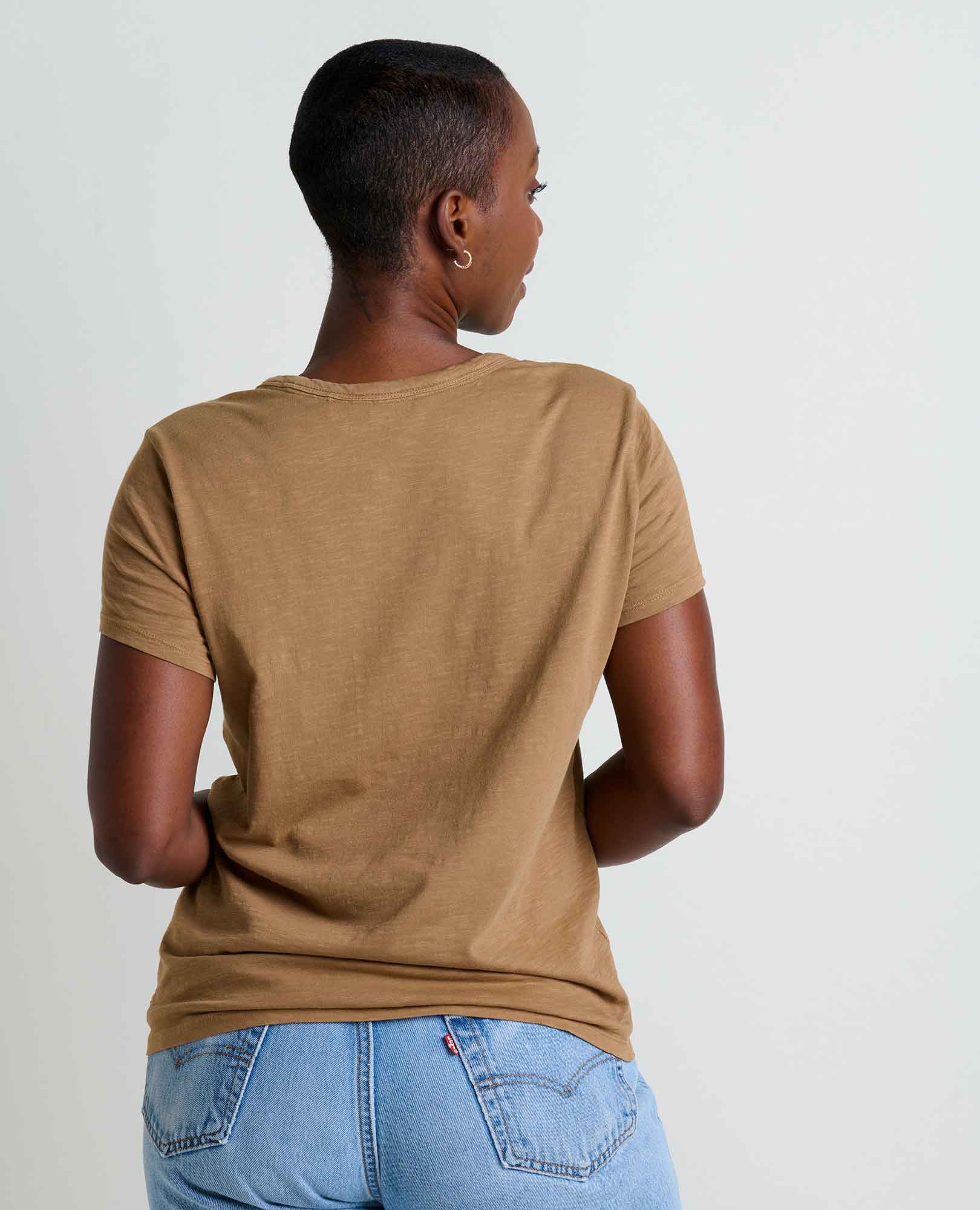 Women's Primo SS Crew Embroidered