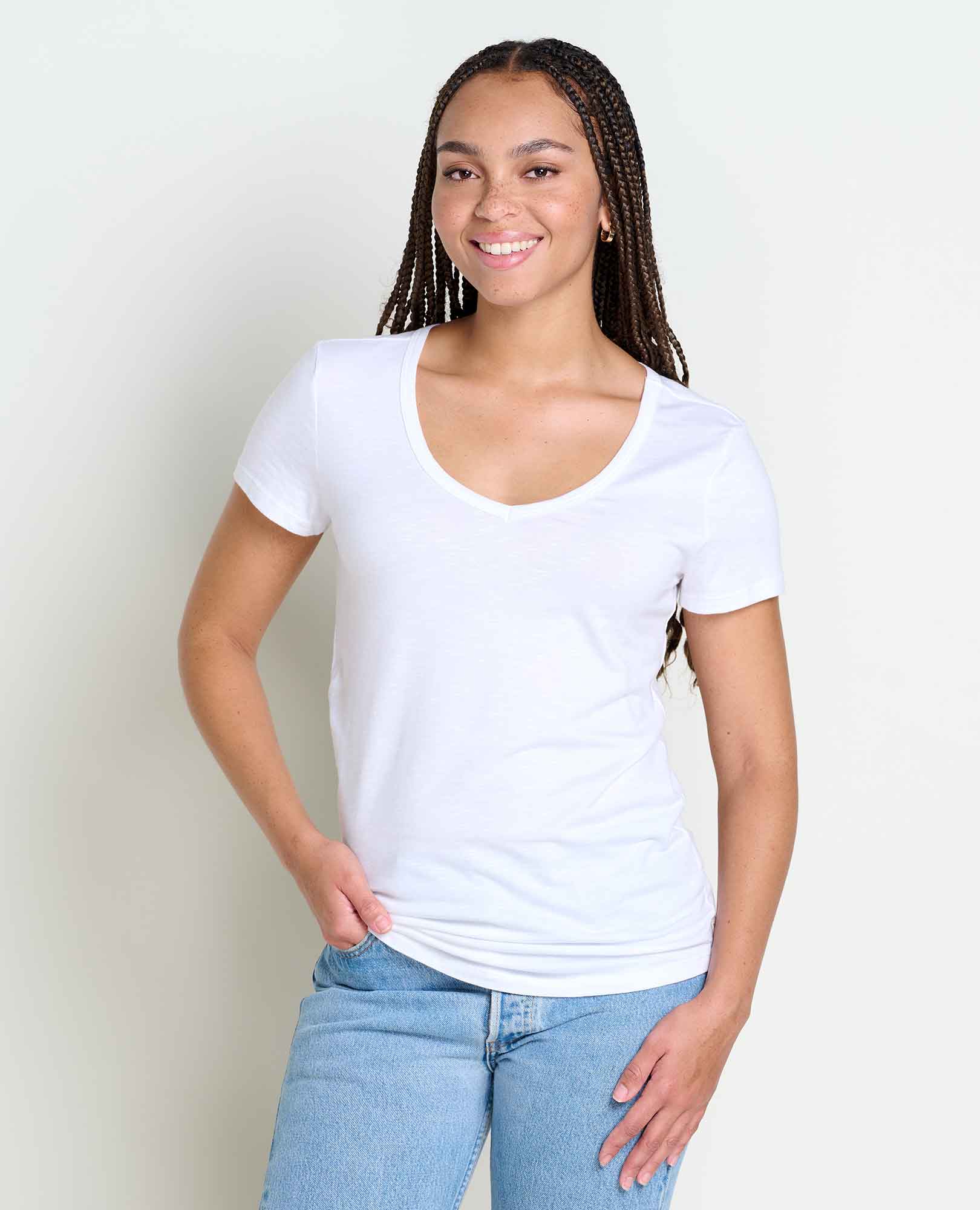 Marley Short Sleeve V Tee