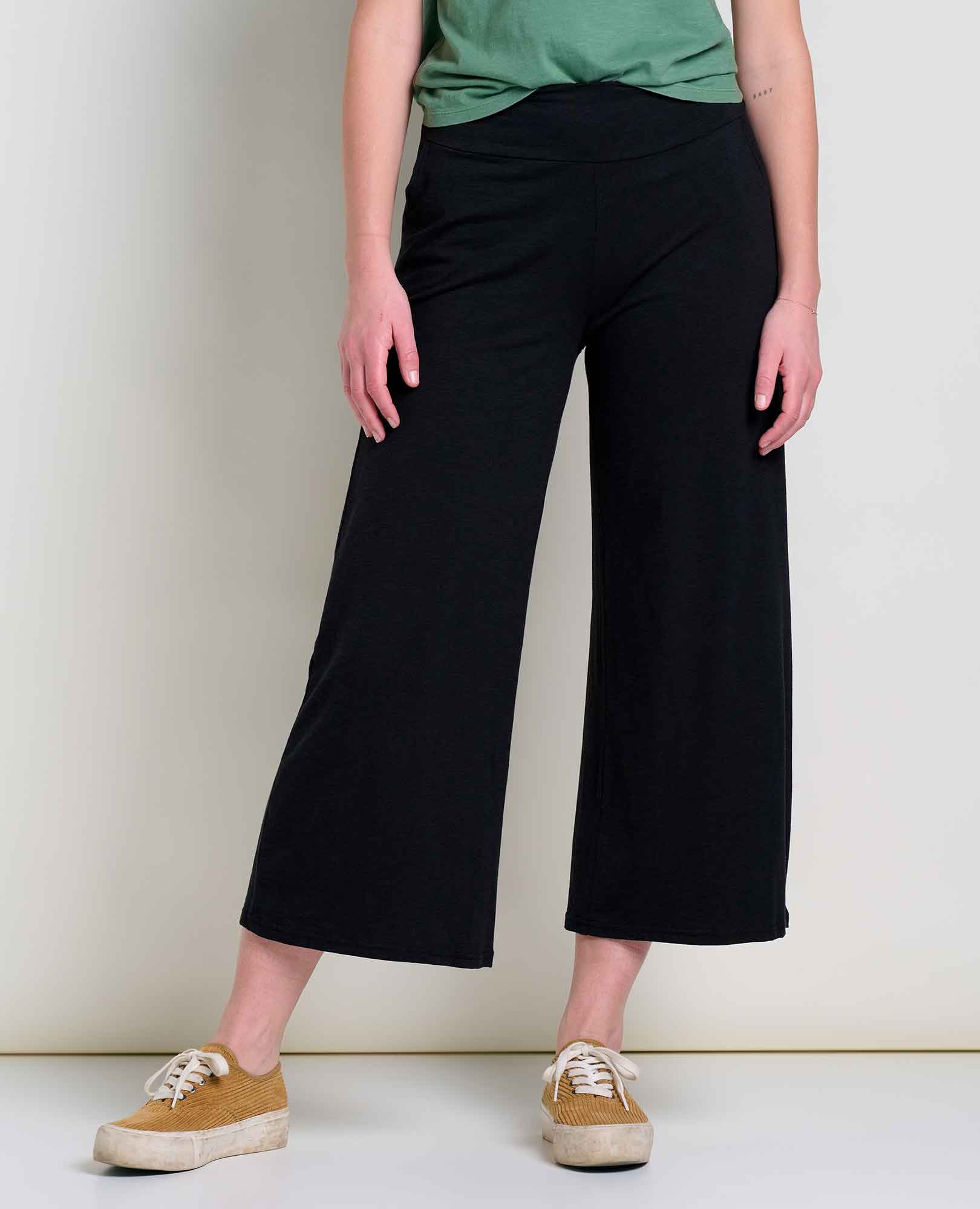 Chaka Wide Leg Pant - Black