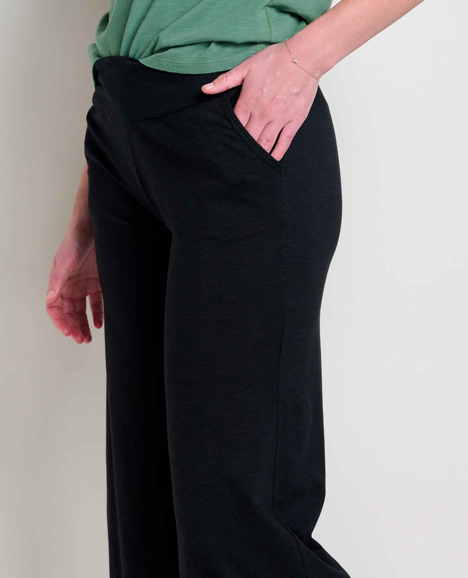 Chaka Wide Leg Pant - Black