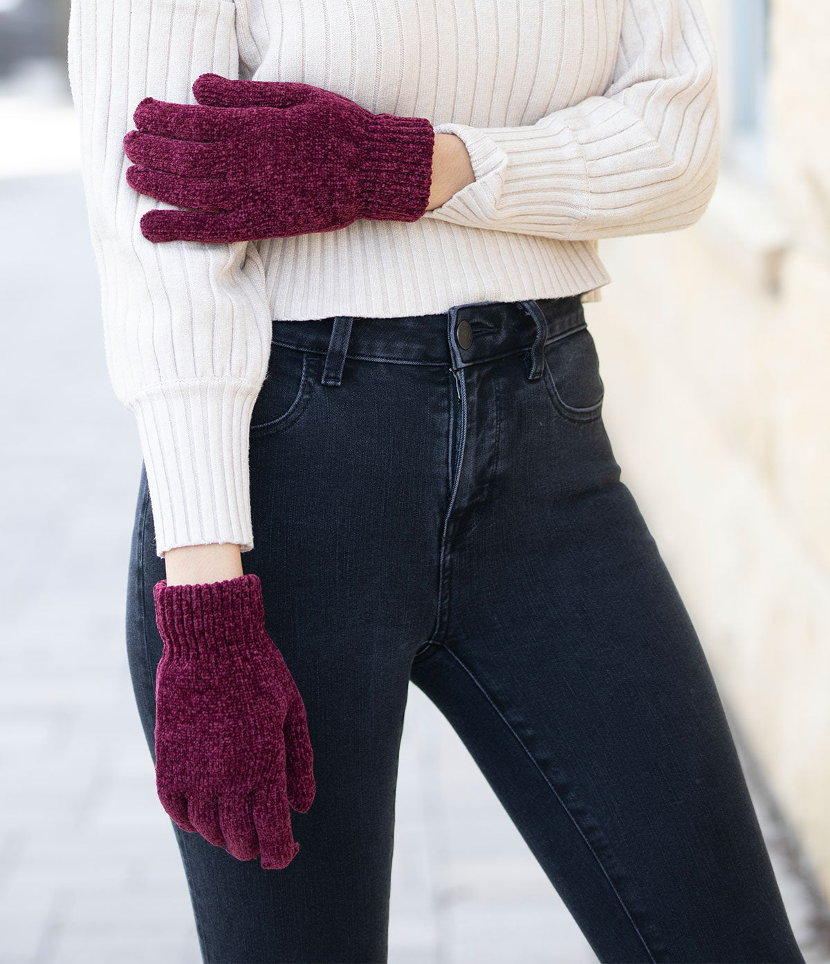 Beyond Soft Chenille Gloves