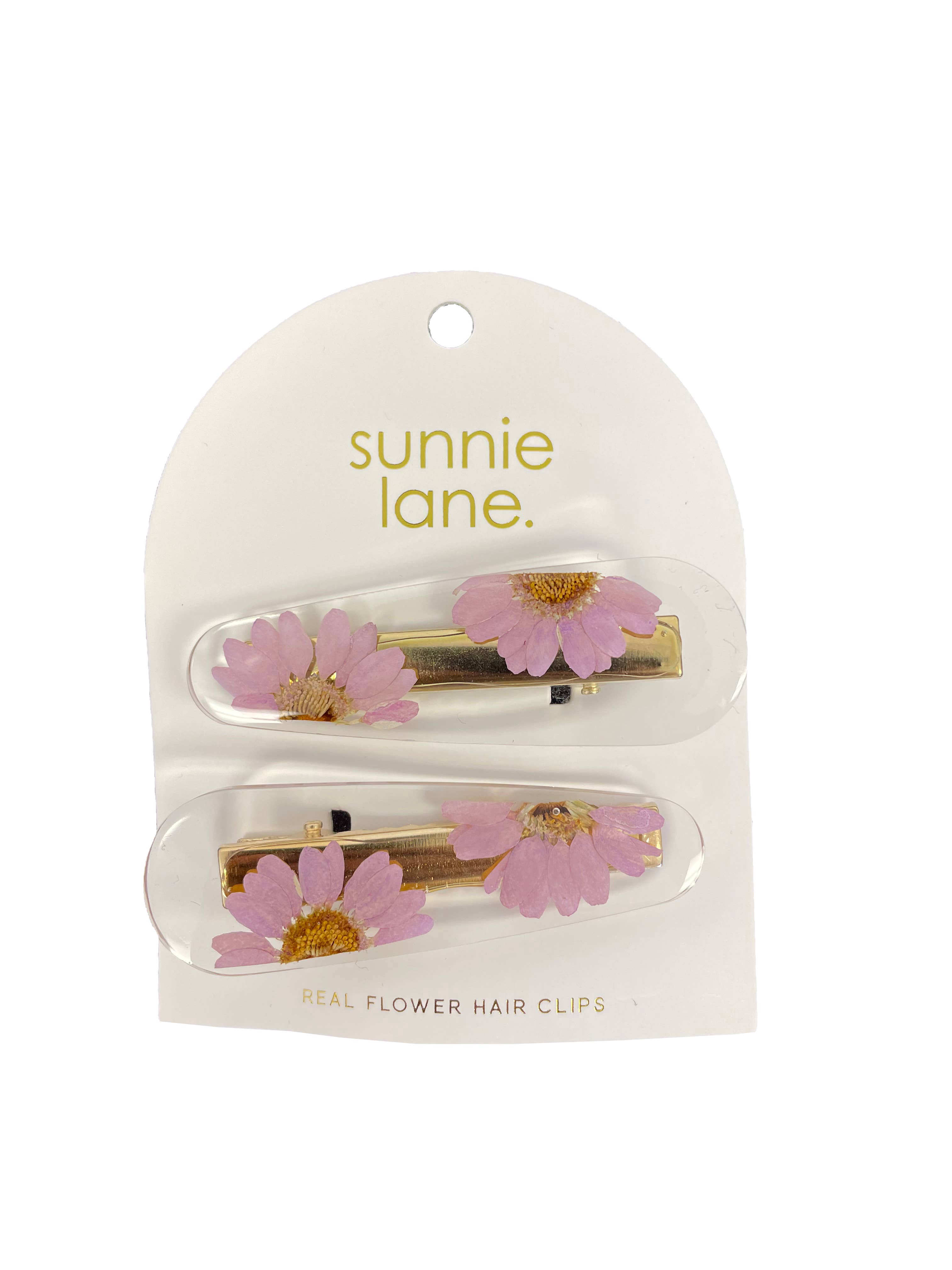 Flower Hair Clip - Real Pressed Flowers