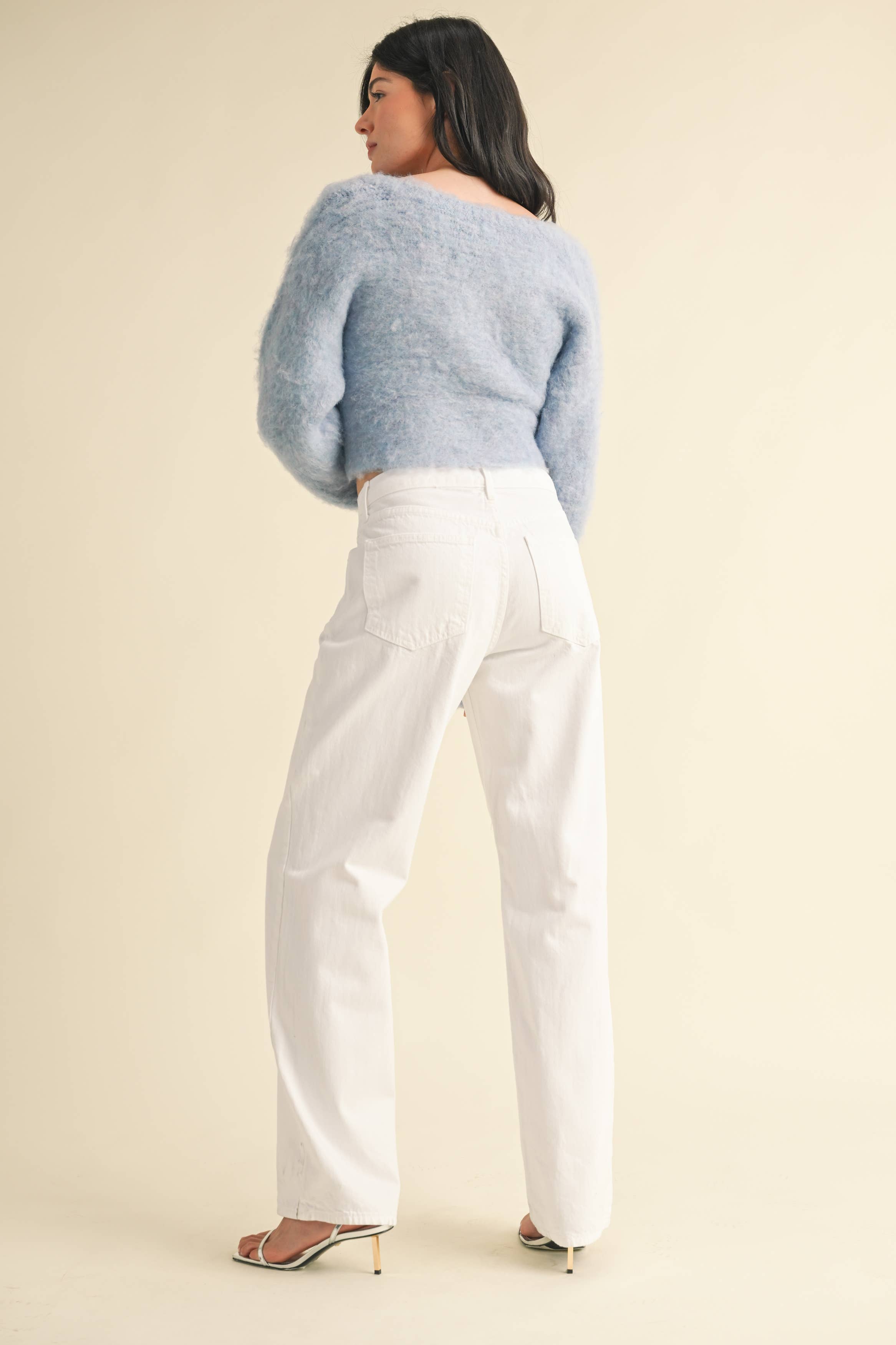 Relaxed Straight Leg - Optic White - SALE