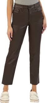 Rachael Fab Ab Coated Women's High Waist Mom Jeans - SALE