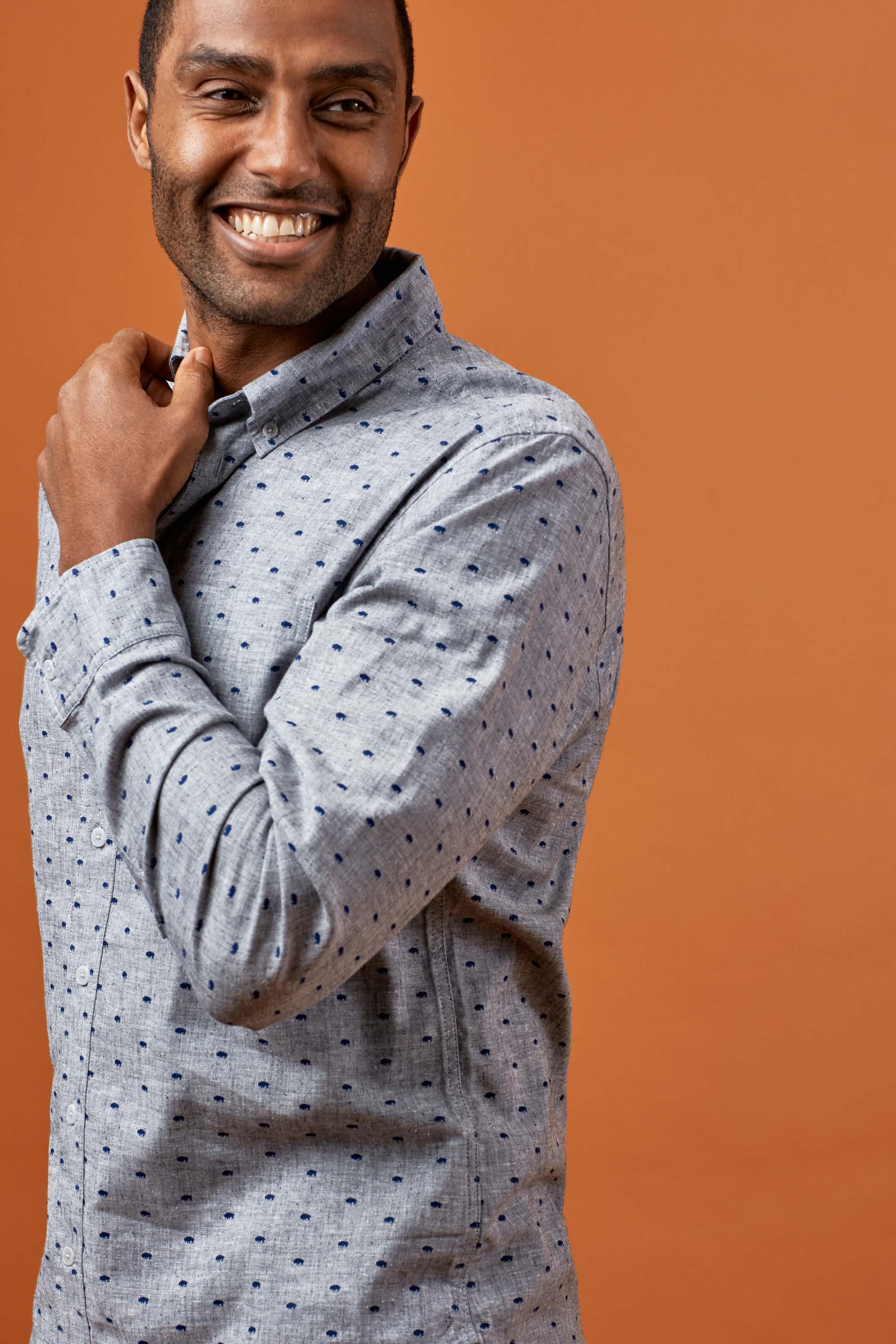 Mens' Norde Long Sleeve Button Down Shirt