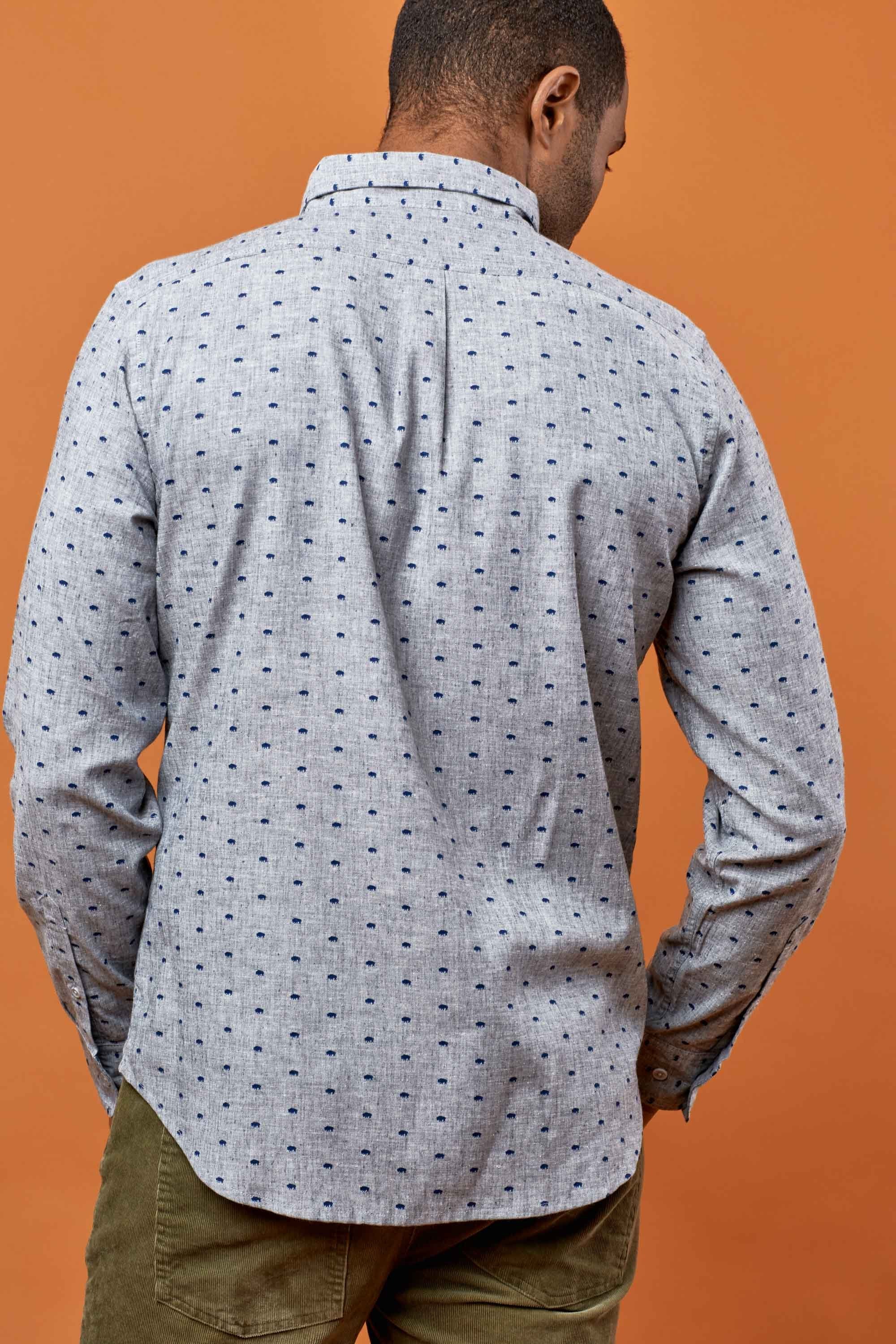 Mens' Norde Long Sleeve Button Down Shirt