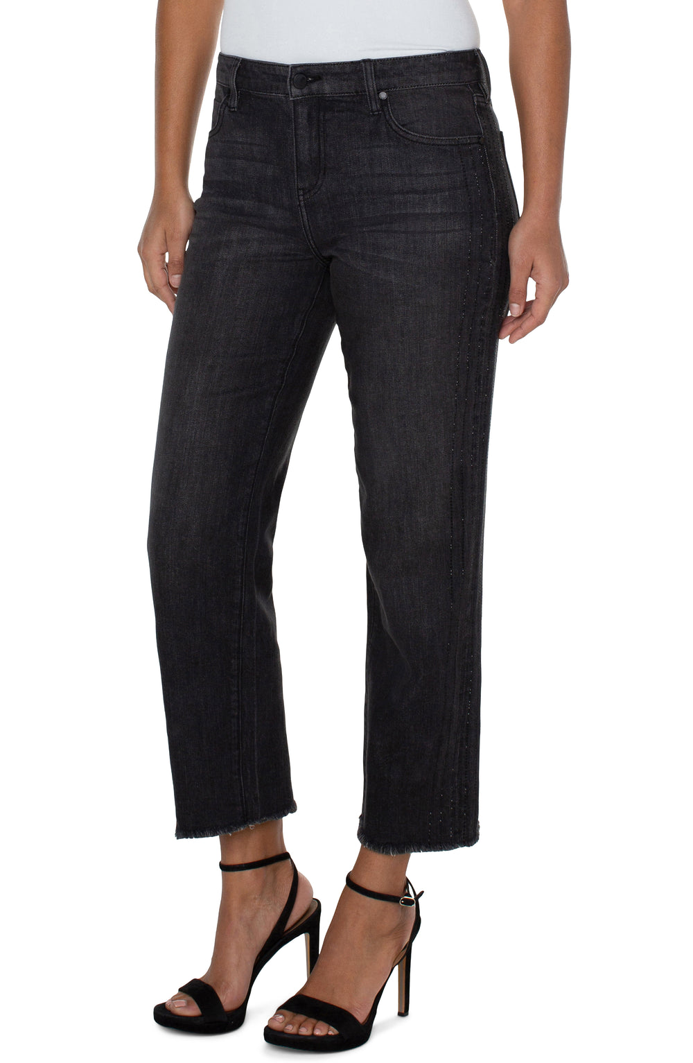 Kennedy Crop Straight with Fray Hem - SALE