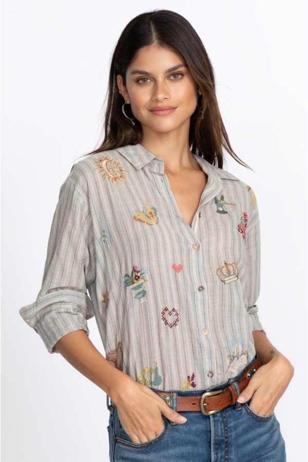 Alexandria Oversized  Shirt